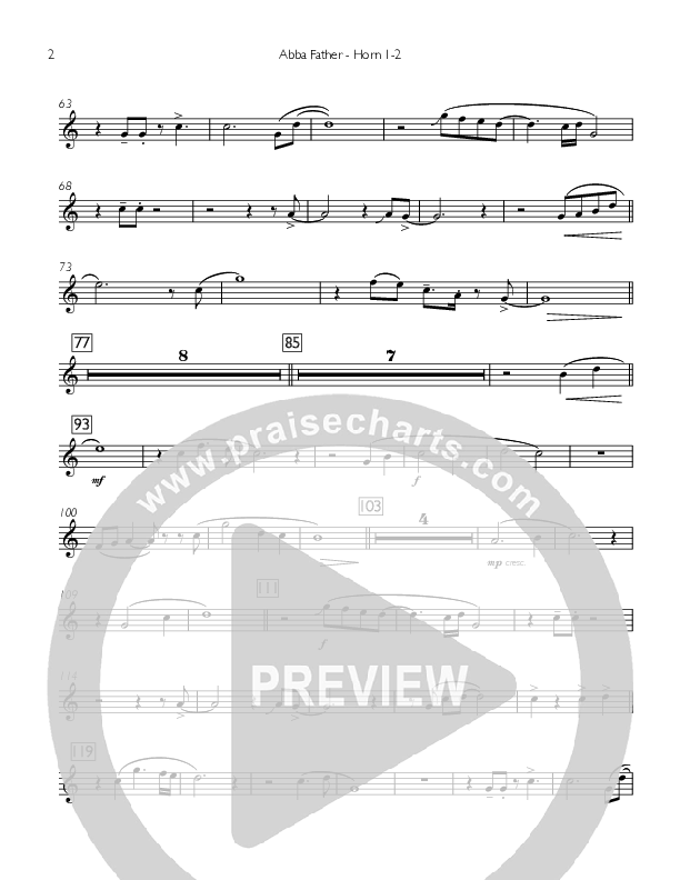 Abba Father French Horn 1/2 (Concord Worship)