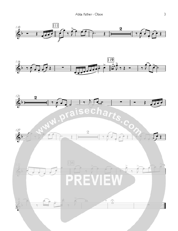 Abba Father Oboe (Concord Worship)