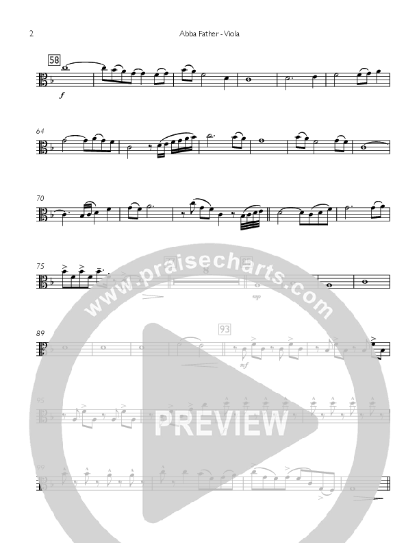 Abba Father Viola (Concord Worship)