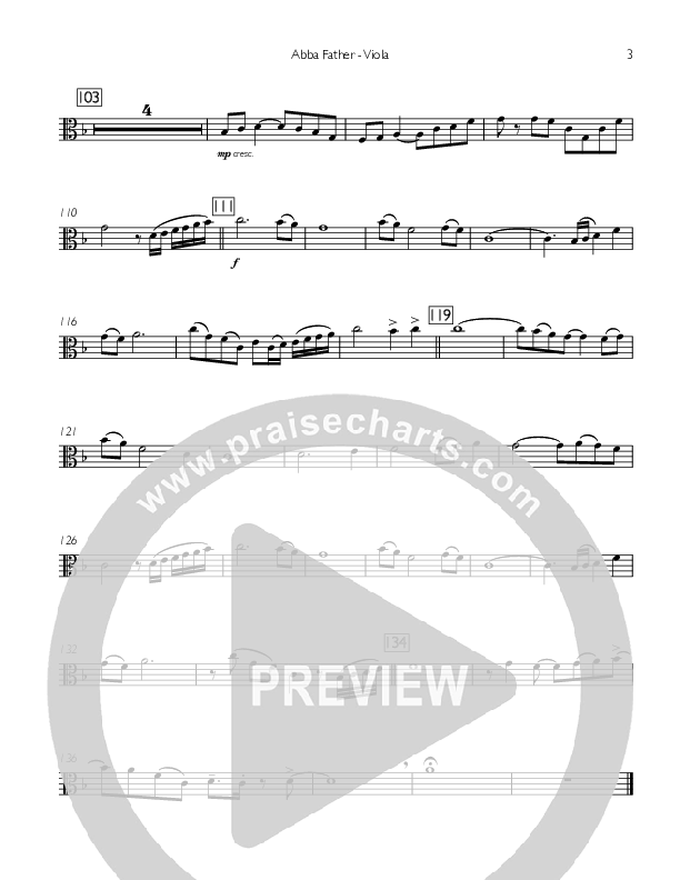 Abba Father Viola (Concord Worship)