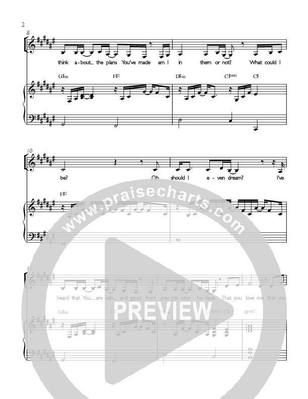 Love Me Piano/Vocal (Concord Worship)