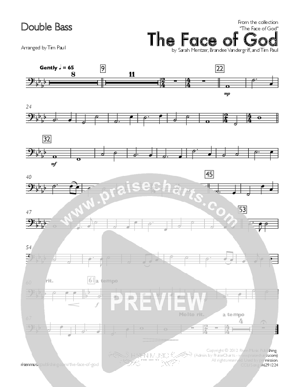 The Face Of God Clarinet 1/2 (Concord Worship)