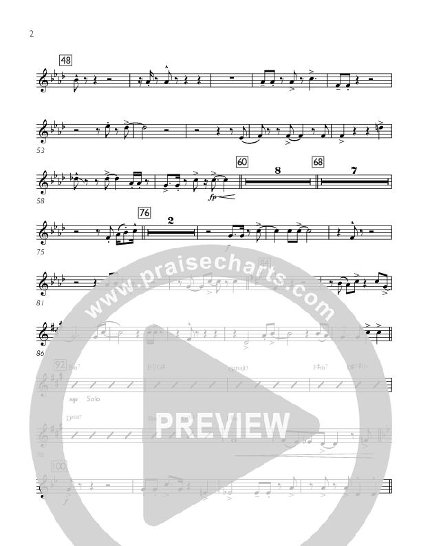 Lift High The Lord Bari Sax (Concord Worship)