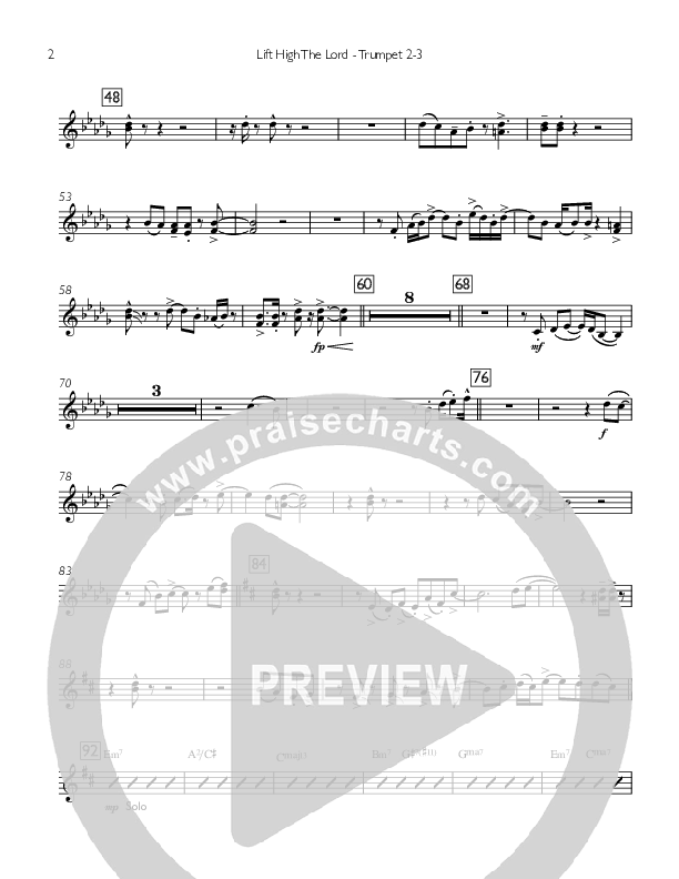 Lift High The Lord Trumpet 2/3 (Concord Worship)