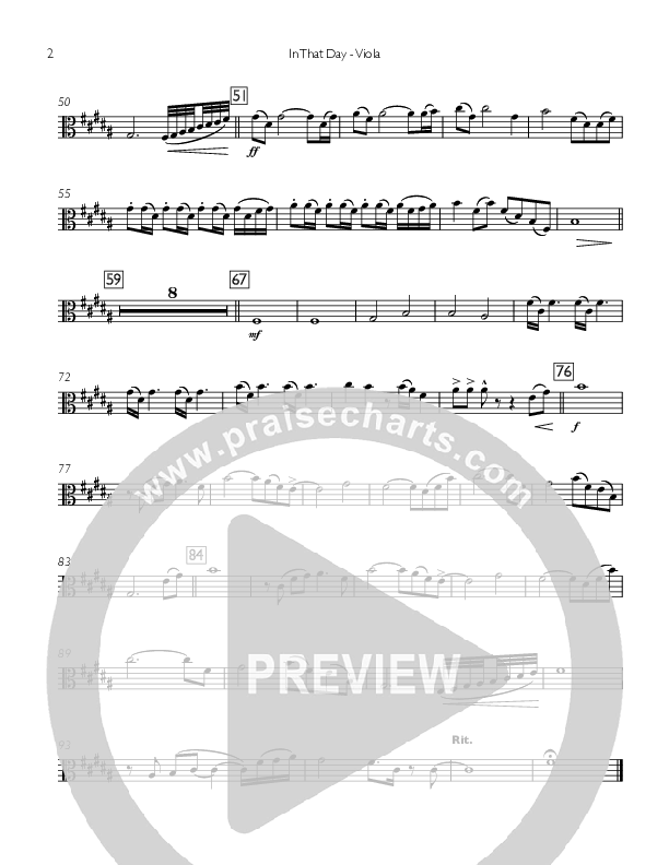 In That Day Viola (Concord Worship)