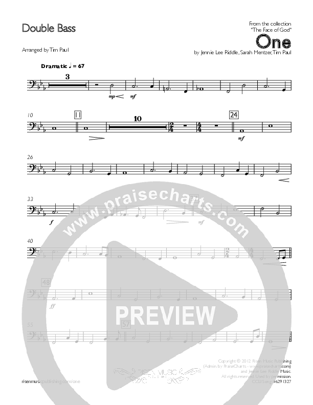 One Double Bass (Concord Worship)