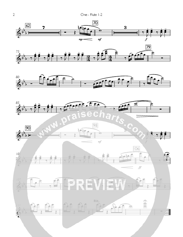 One Flute 1/2 (Concord Worship)