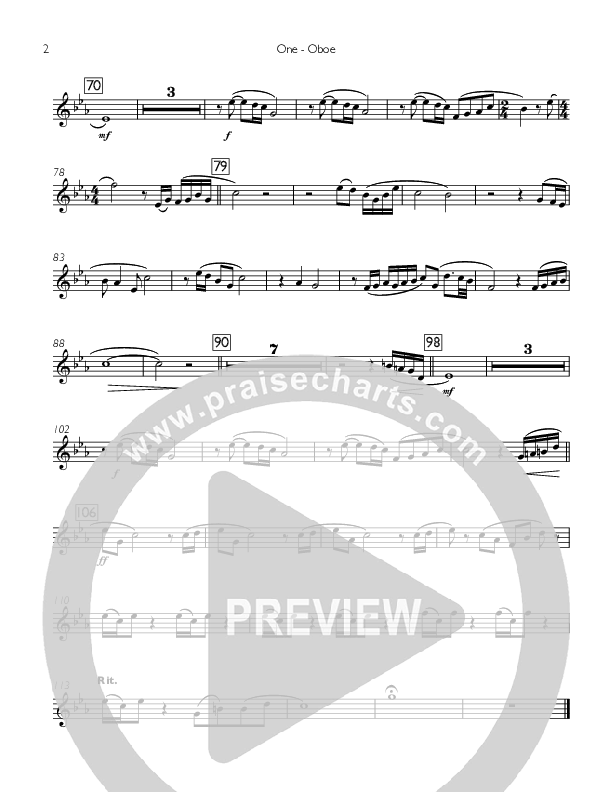 One Oboe (Concord Worship)