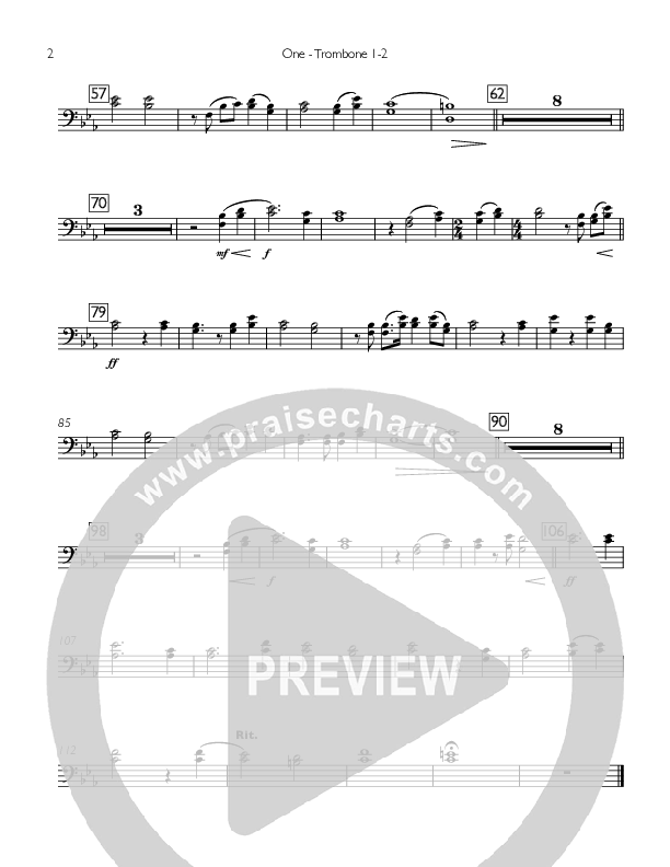 One Trombone 1/2 (Concord Worship)