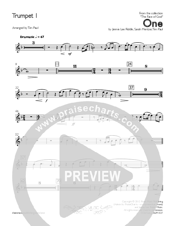 One Trumpet 1 (Concord Worship)