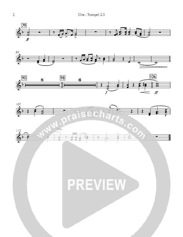 One Trumpet 2/3 (Concord Worship)