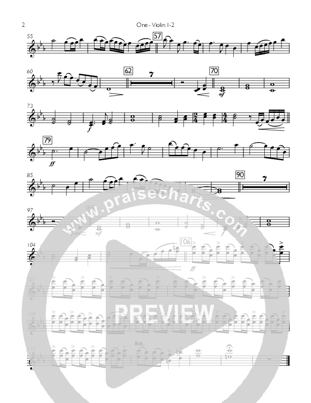 One Violin 1/2 (Concord Worship)