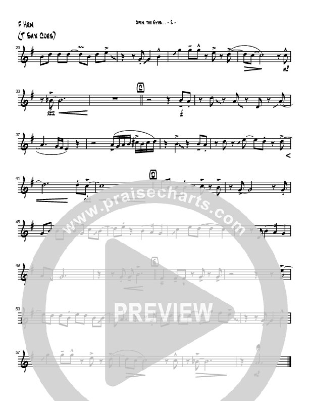 Open The Eyes Of My Heart (Instrumental) French Horn (Brad Henderson)