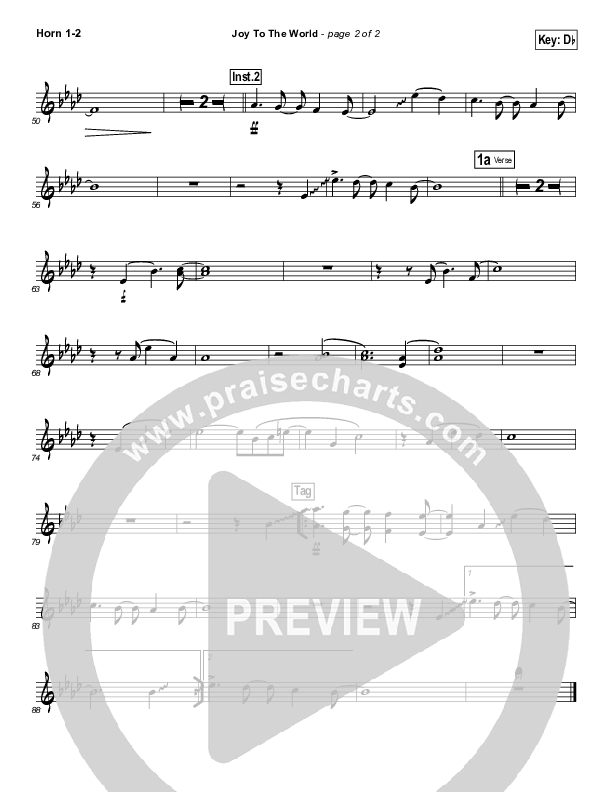 Joy To The World Brass Pack (Lincoln Brewster)