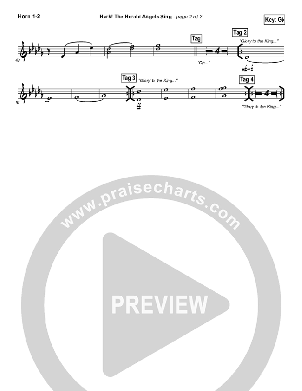 Hark The Herald Angels Sing Brass Pack (Lincoln Brewster)