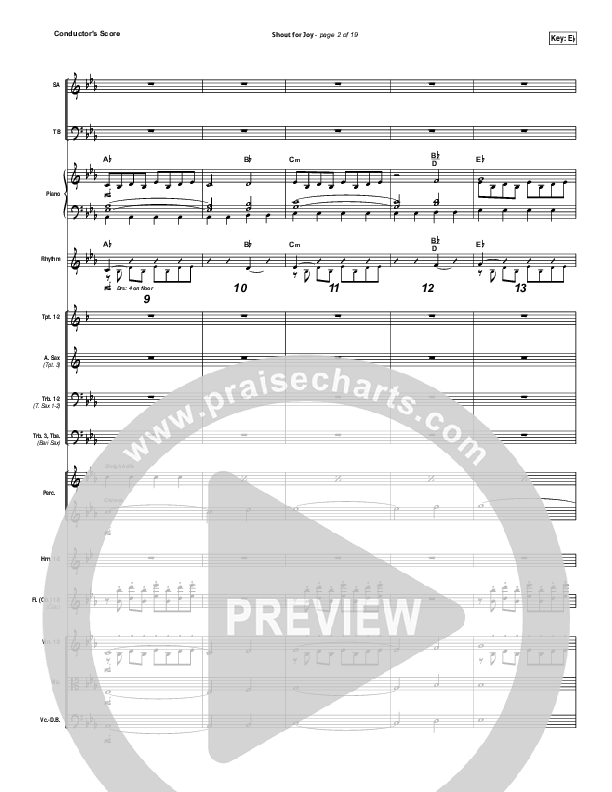 Shout For Joy Orchestration (Lincoln Brewster)