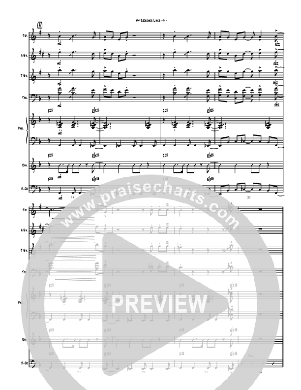 My Redeemer Lives (Instrumental) Conductor's Score (Brad Henderson)