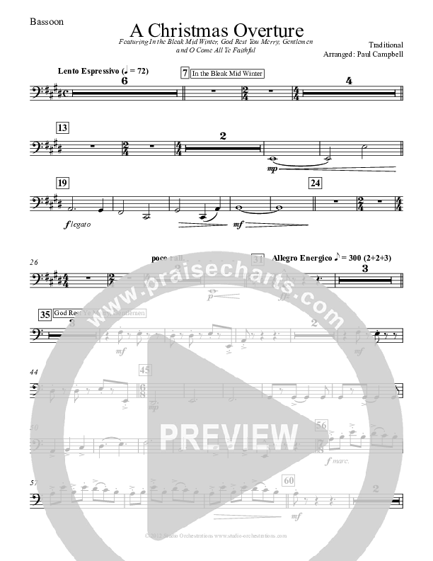 A Christmas Overture (Instrumental) Bassoon (Paul Campbell)