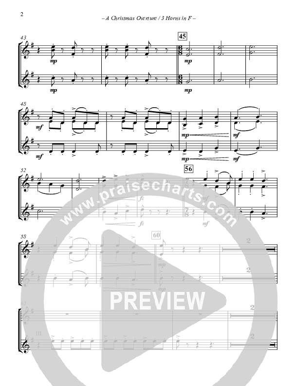 A Christmas Overture (Instrumental) French Horn (Paul Campbell)