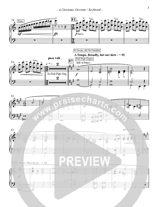 A Christmas Overture (Instrumental) Synth (Paul Campbell)