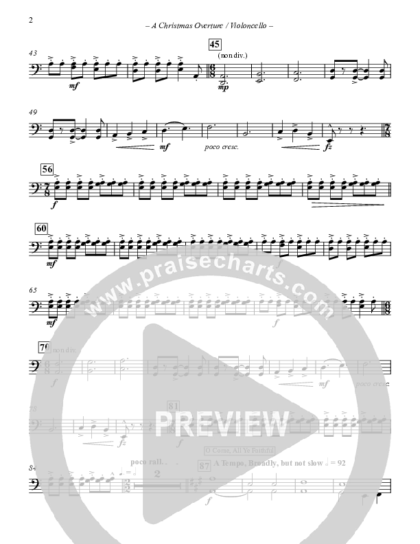 A Christmas Overture (Instrumental) Violincello (Paul Campbell)