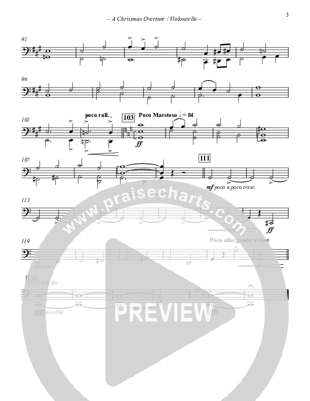 A Christmas Overture (Instrumental) Violincello (Paul Campbell)