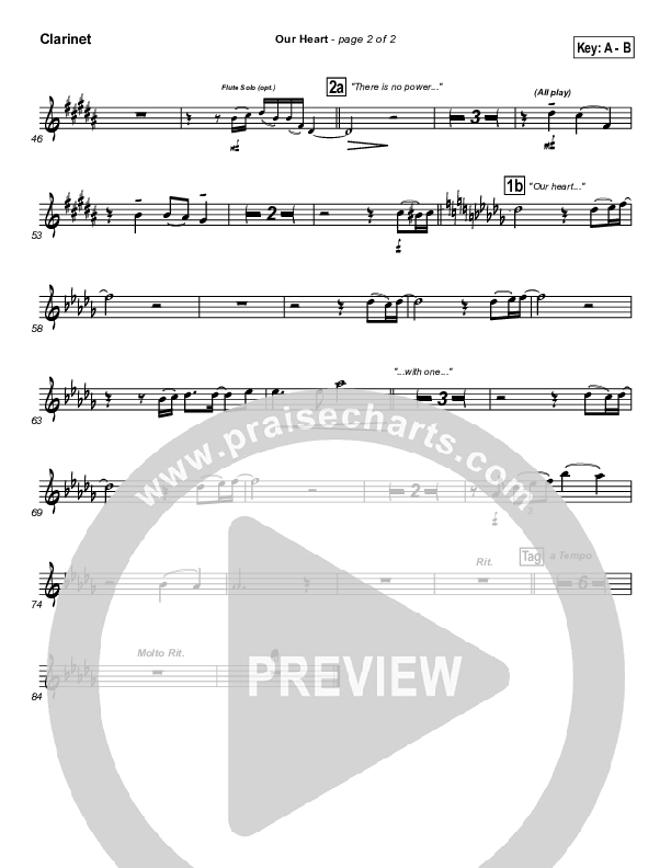 Our Heart Clarinet (Travis Cottrell)