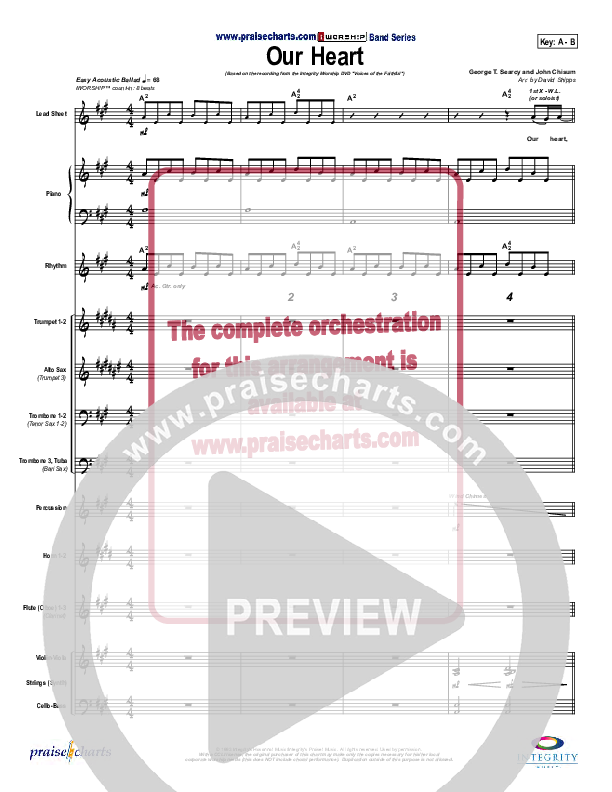 Our Heart Conductor's Score (Travis Cottrell)