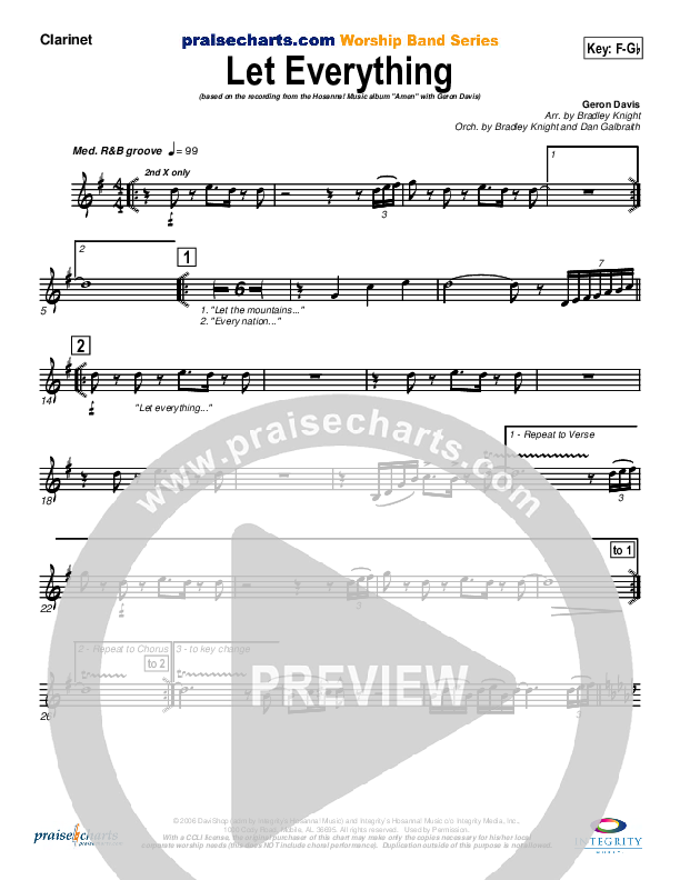 Let Everything Clarinet (Geron Davis)