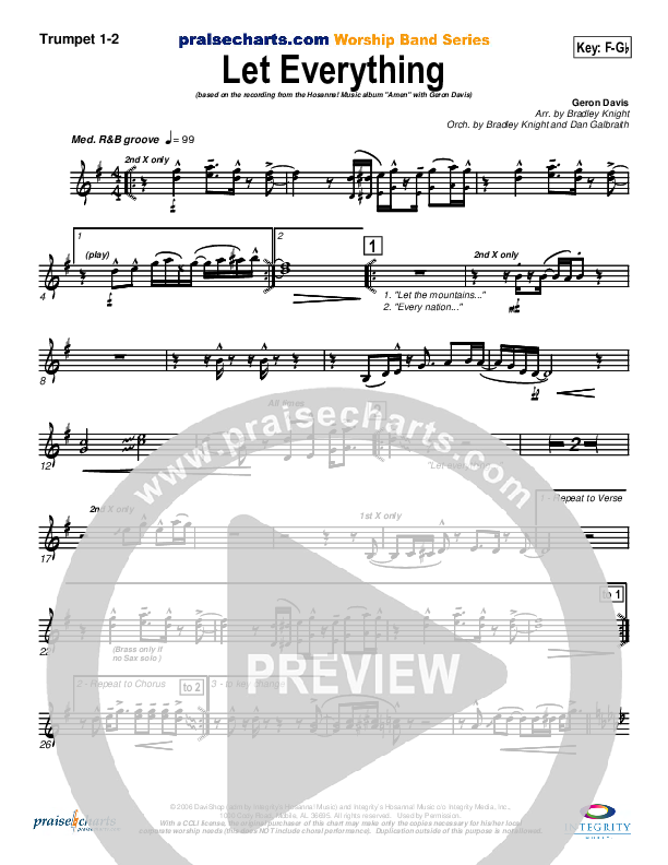 Let Everything Trumpet 1,2 (Geron Davis)