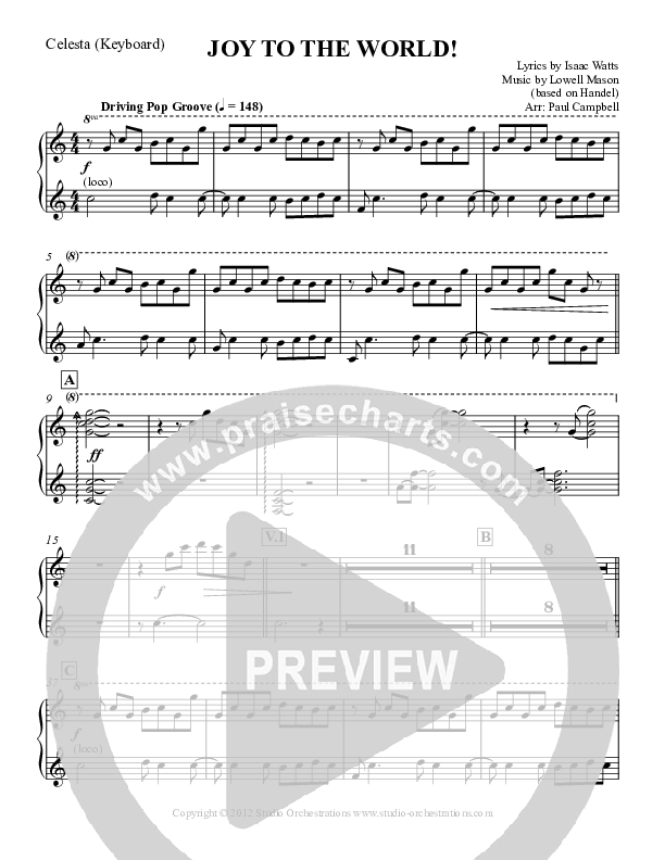 Joy To The World Synth (Paul Campbell)