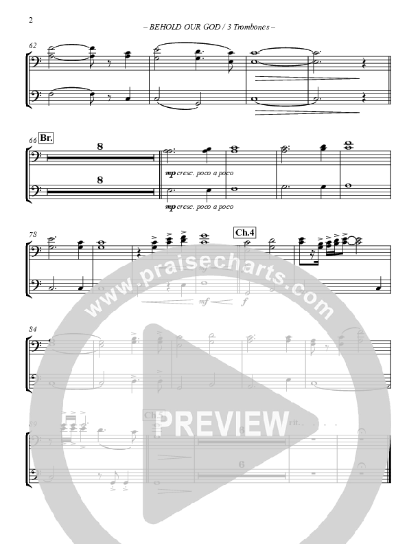 Behold Our God Trombone (Sovereign Grace / The Village Church)