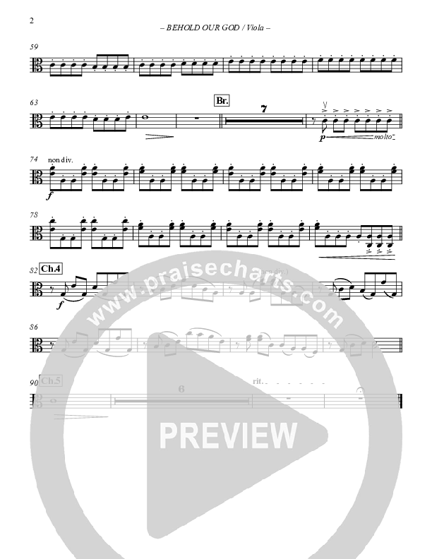 Behold Our God Viola (Sovereign Grace / The Village Church)