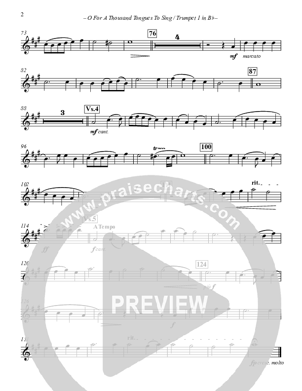 O For A Thousand Tongues To Sing Trumpet (Paul Campbell)