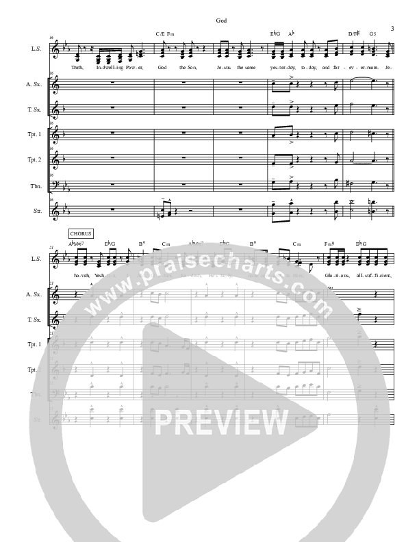 God Conductor's Score (Eddie James)