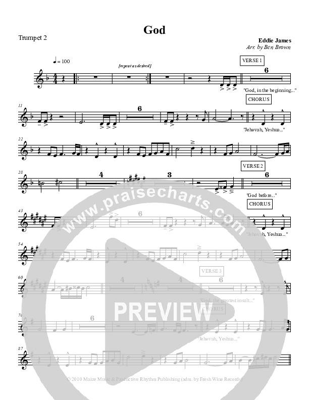 God Trumpet 2 (Eddie James)