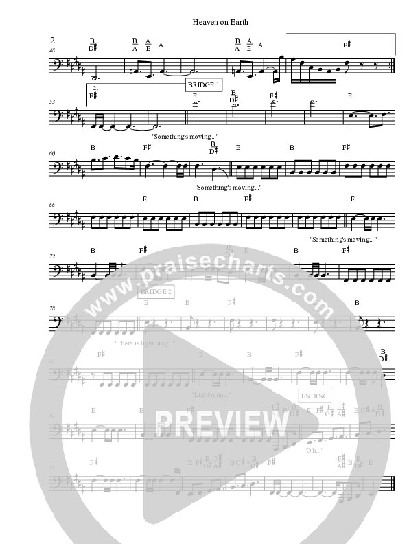 Heaven On Earth Bass Guitar (Micah Stampley)