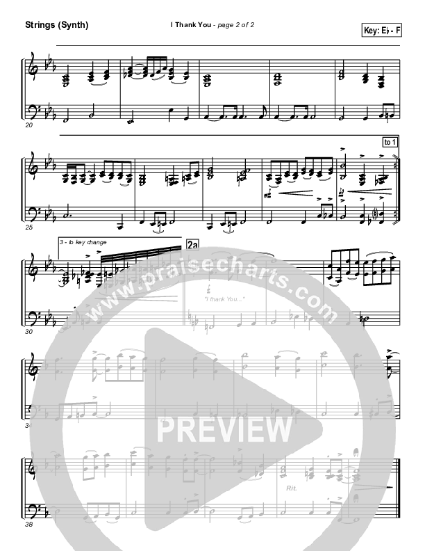 I Thank You Synth Strings (Geron Davis)