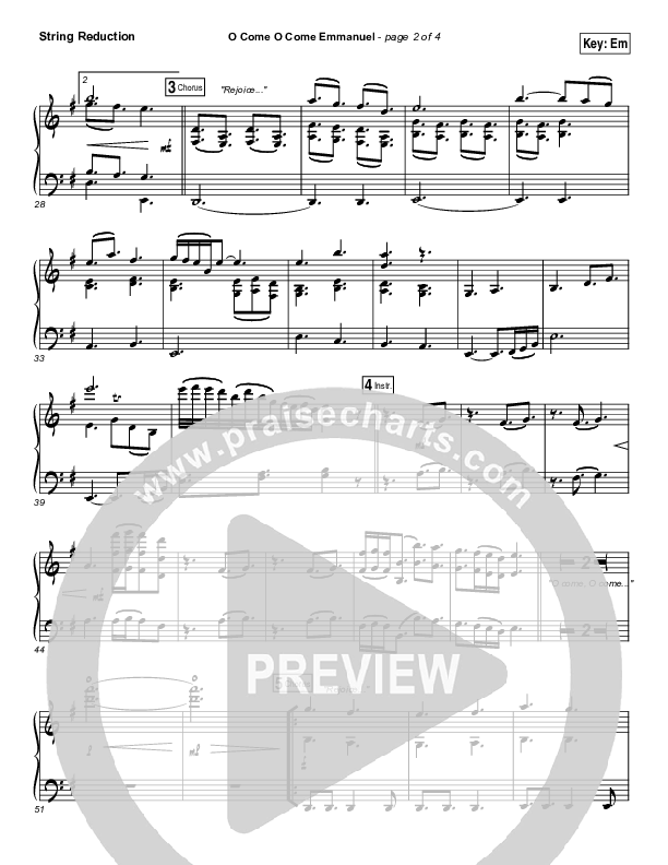 O Come O Come Emmanuel Synth Strings (Jeremy Camp)