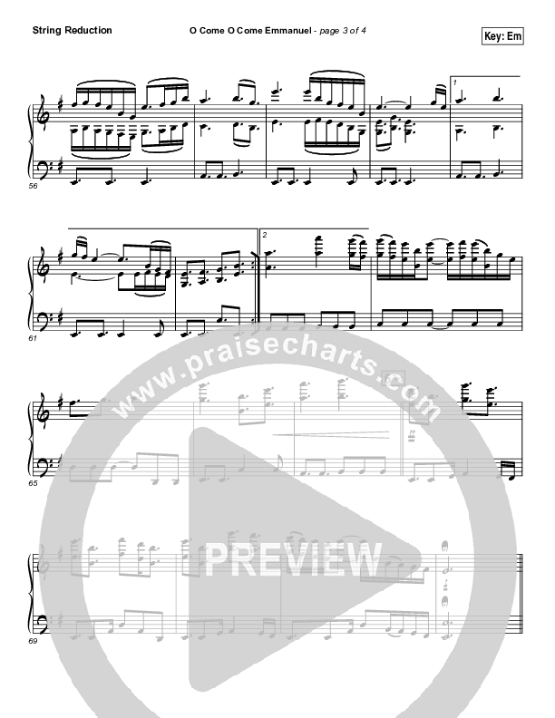 O Come O Come Emmanuel Synth Strings (Jeremy Camp)