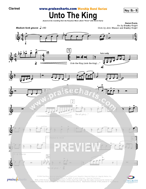 Unto The King Wind Pack (Geron Davis)