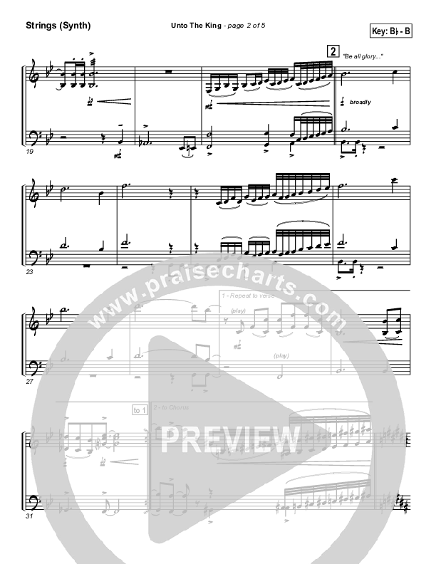 Unto The King Synth Strings (Geron Davis)