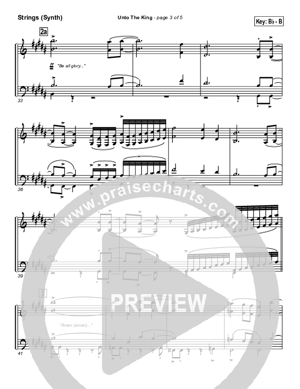 Unto The King Synth Strings (Geron Davis)