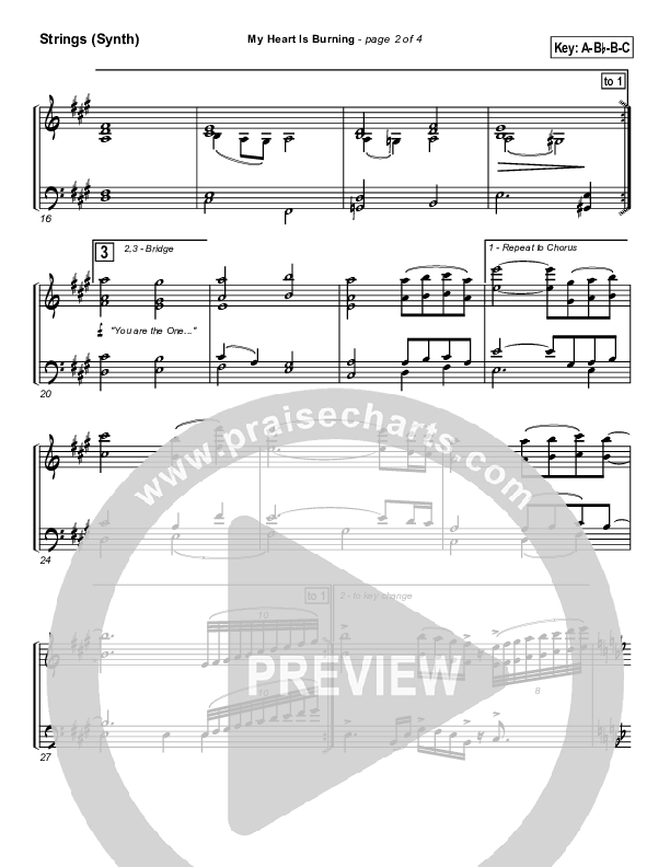 My Heart Is Burning Synth Strings (Geron Davis)