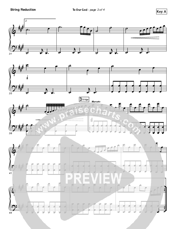 To Our God String Pack (Bethel Music)