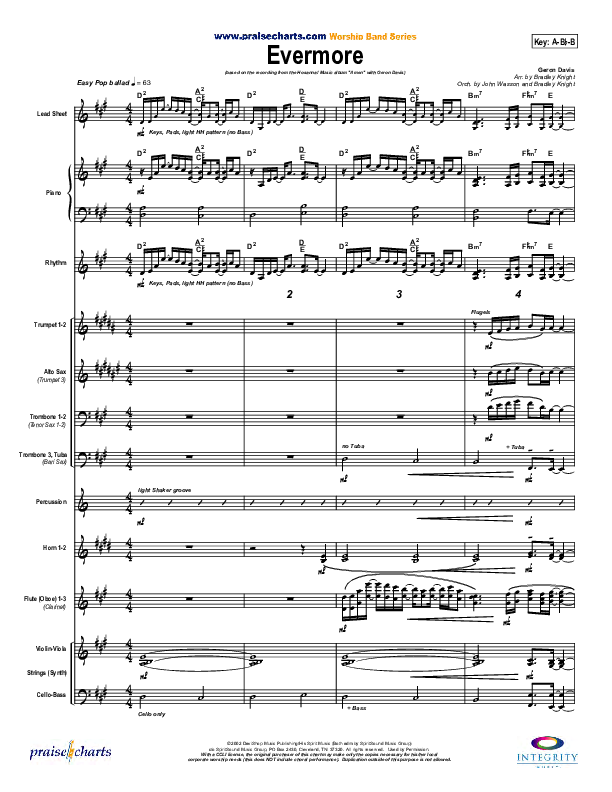Evermore Conductor's Score (Geron Davis)