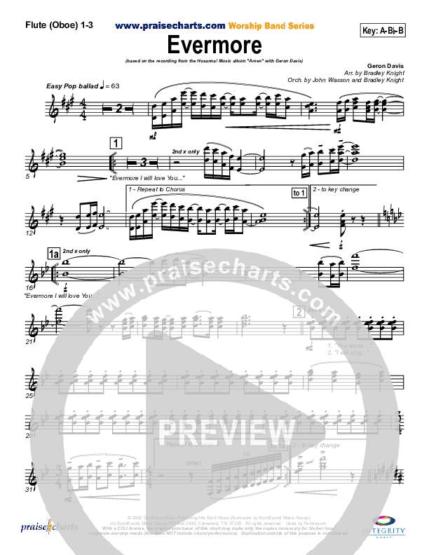 Evermore Flute/Oboe 1/2/3 (Geron Davis)