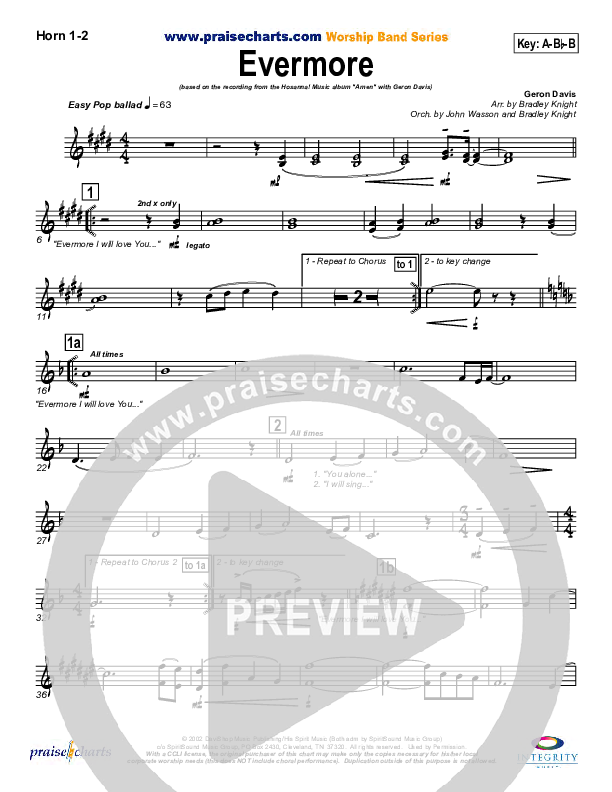 Evermore French Horn 1/2 (Geron Davis)