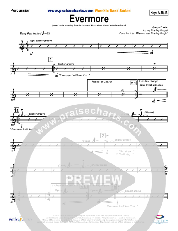 Evermore Percussion (Geron Davis)