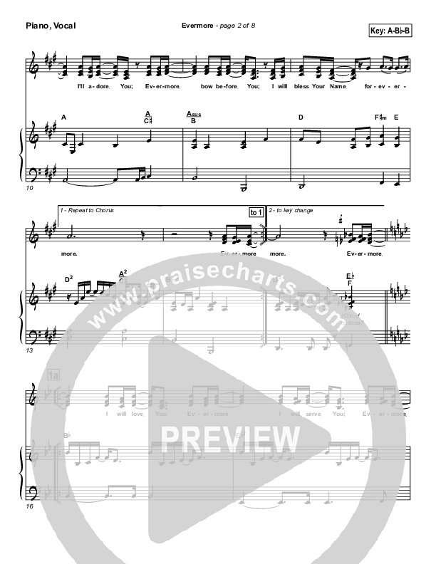 Evermore Piano/Vocal (Geron Davis)